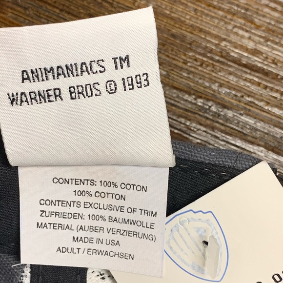 VINTAGE 90s Pinky and the Brain Animaniacs Hat NWT - Picture 16 of 16